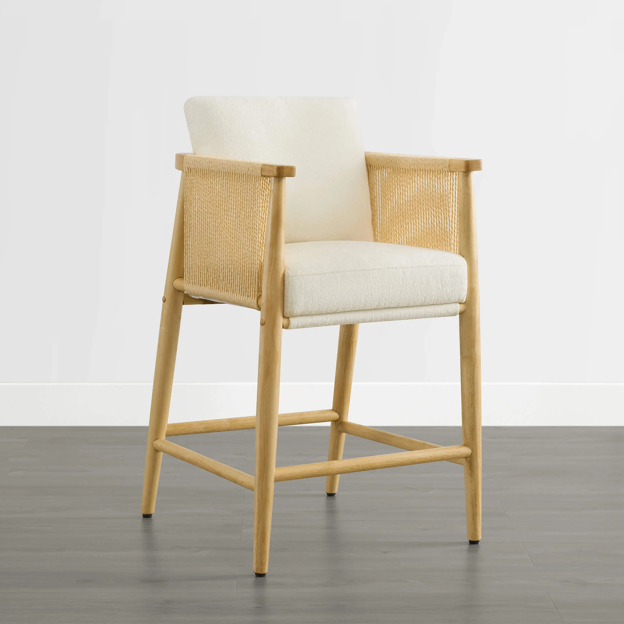 Willie Modern Rope Counter Stools (Set of 2） - Image 20