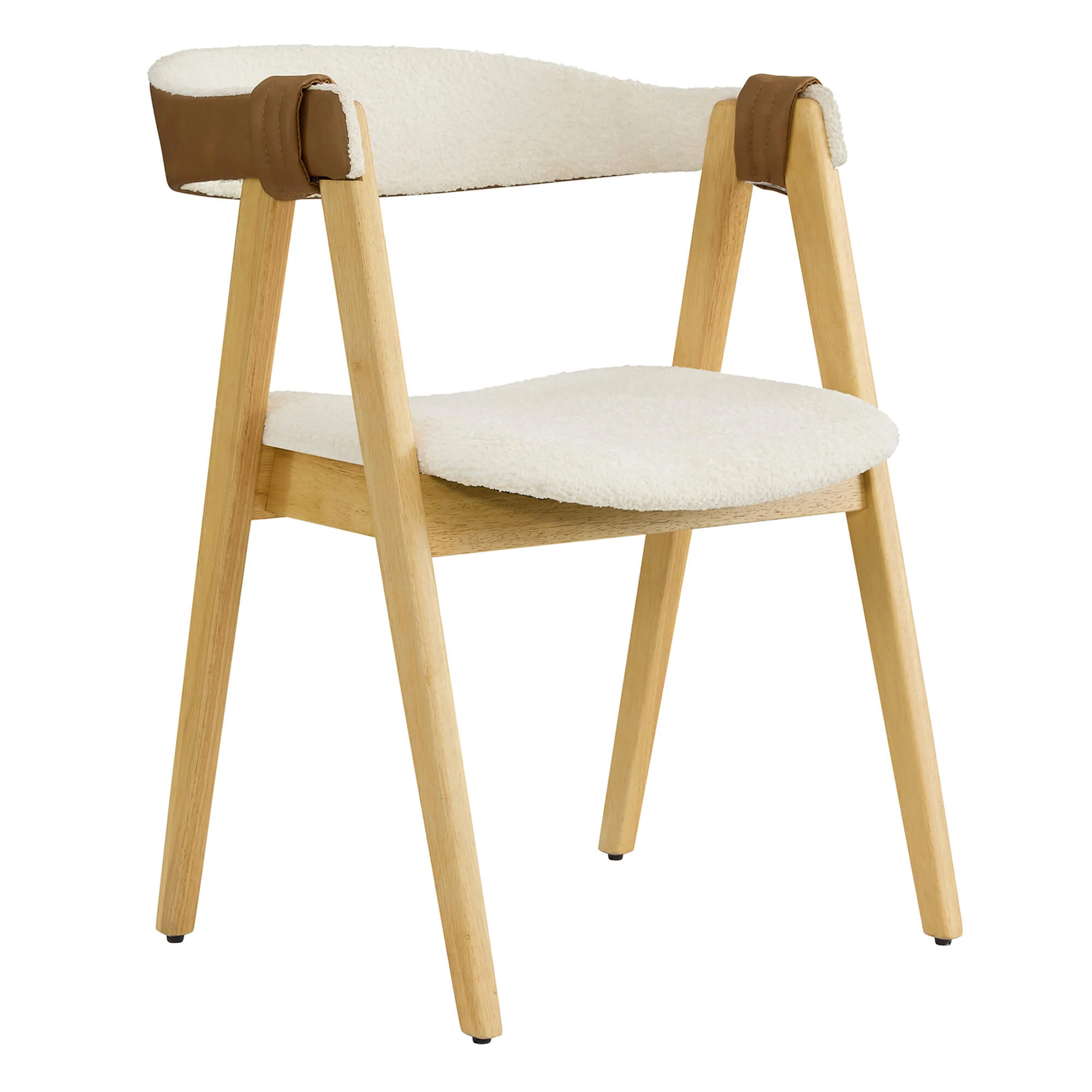 Winfred Mid-century Modern Chenille Dining Chair(Set of 2) - Image 20