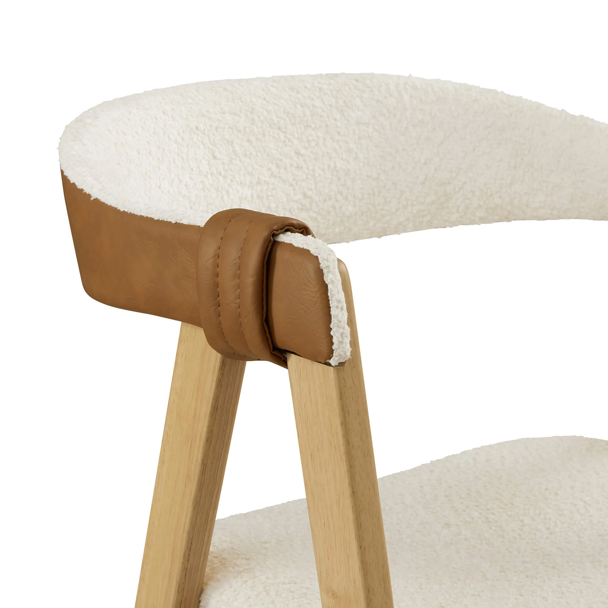 Winfred Mid-century Modern Chenille Dining Chair(Set of 2) - Image 24
