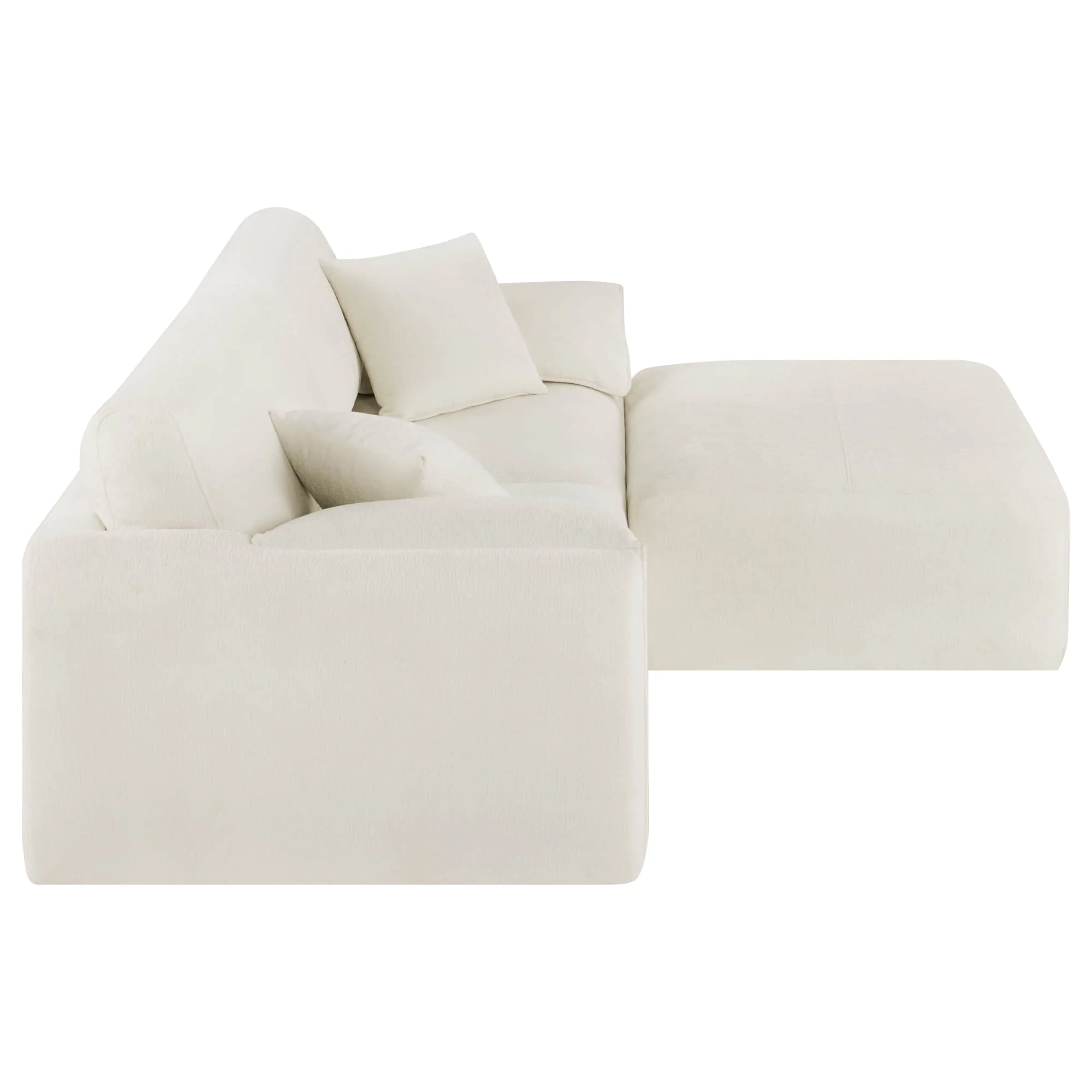 Winsley Feather Filled 3-Seat Sofa with Ottoman, Configurable Pit Sectional - Image 11