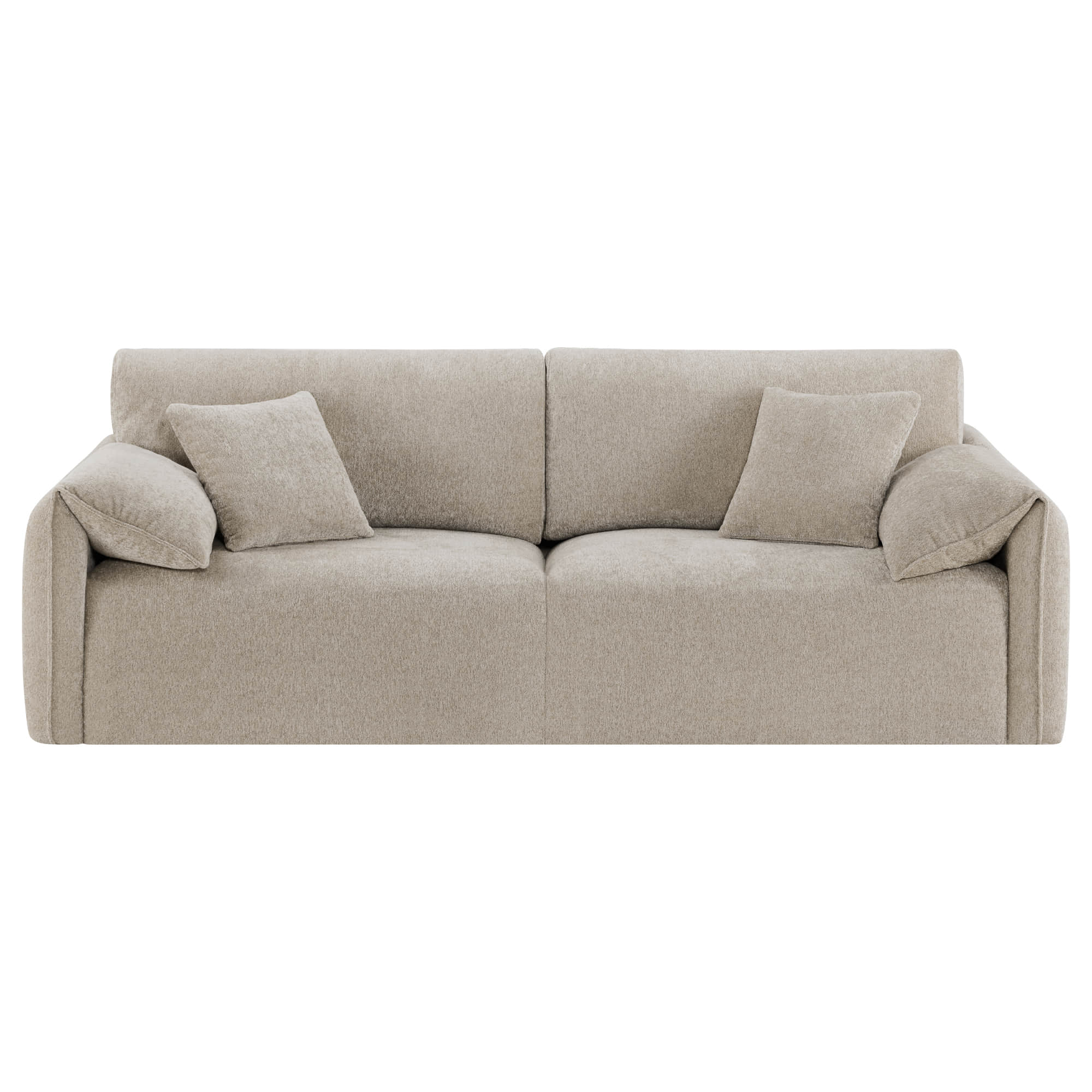 Winsley Feather Filled 3-Seat Sofa with Ottoman, Configurable Pit Sectional - Image 30