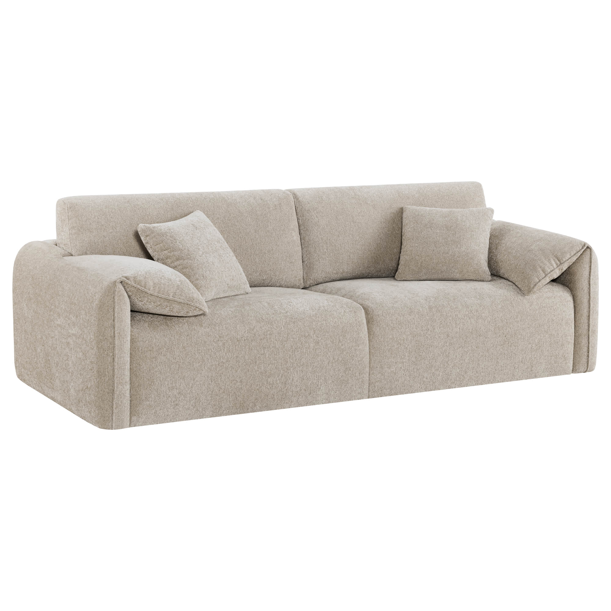 Winsley Feather Filled 3-Seat Sofa with Ottoman, Configurable Pit Sectional - Image 31