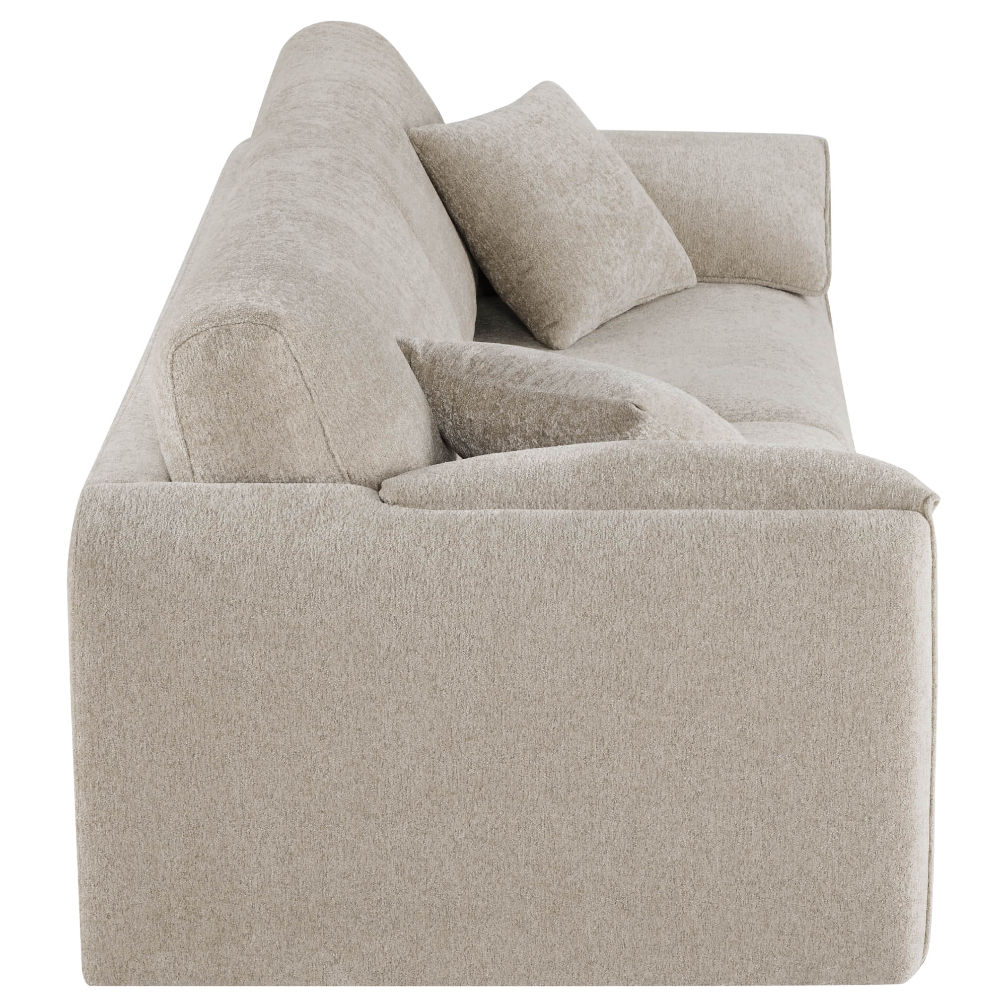 Winsley Feather Filled 3-Seat Sofa with Ottoman, Configurable Pit Sectional - Image 32