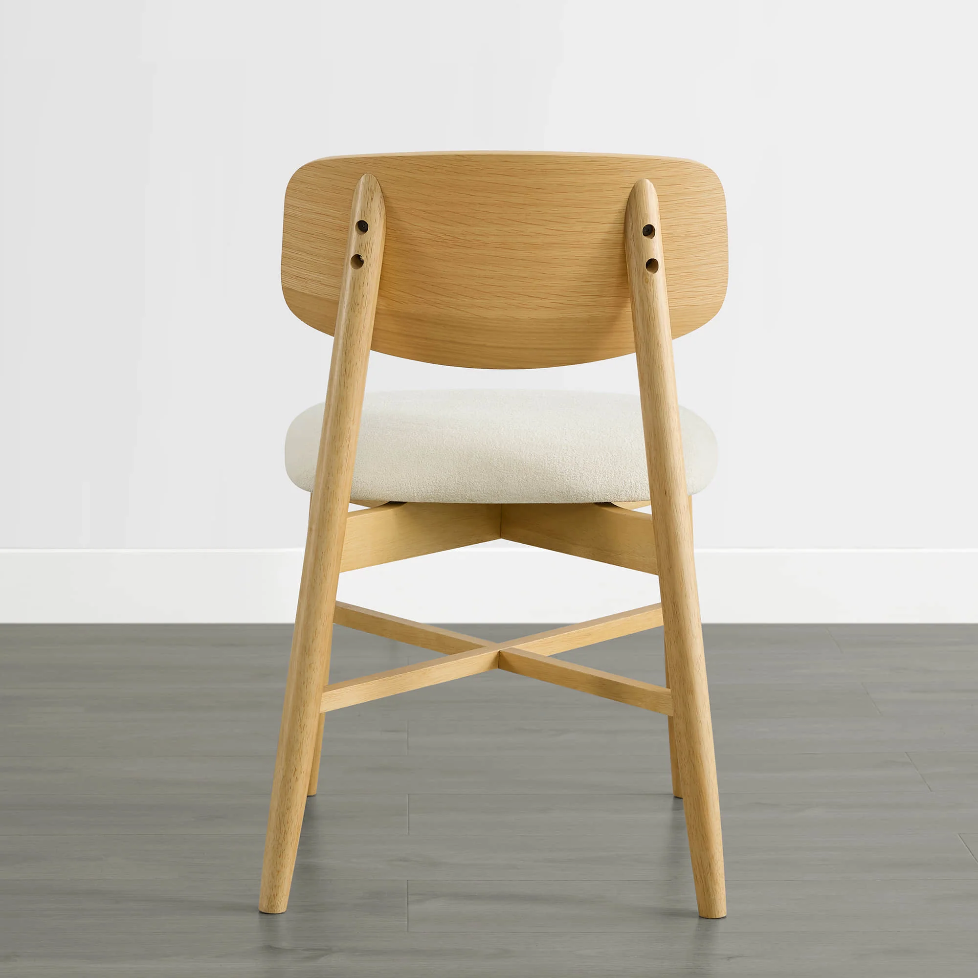 Wyatt Minimalist Wood Dining Chair - Image 33
