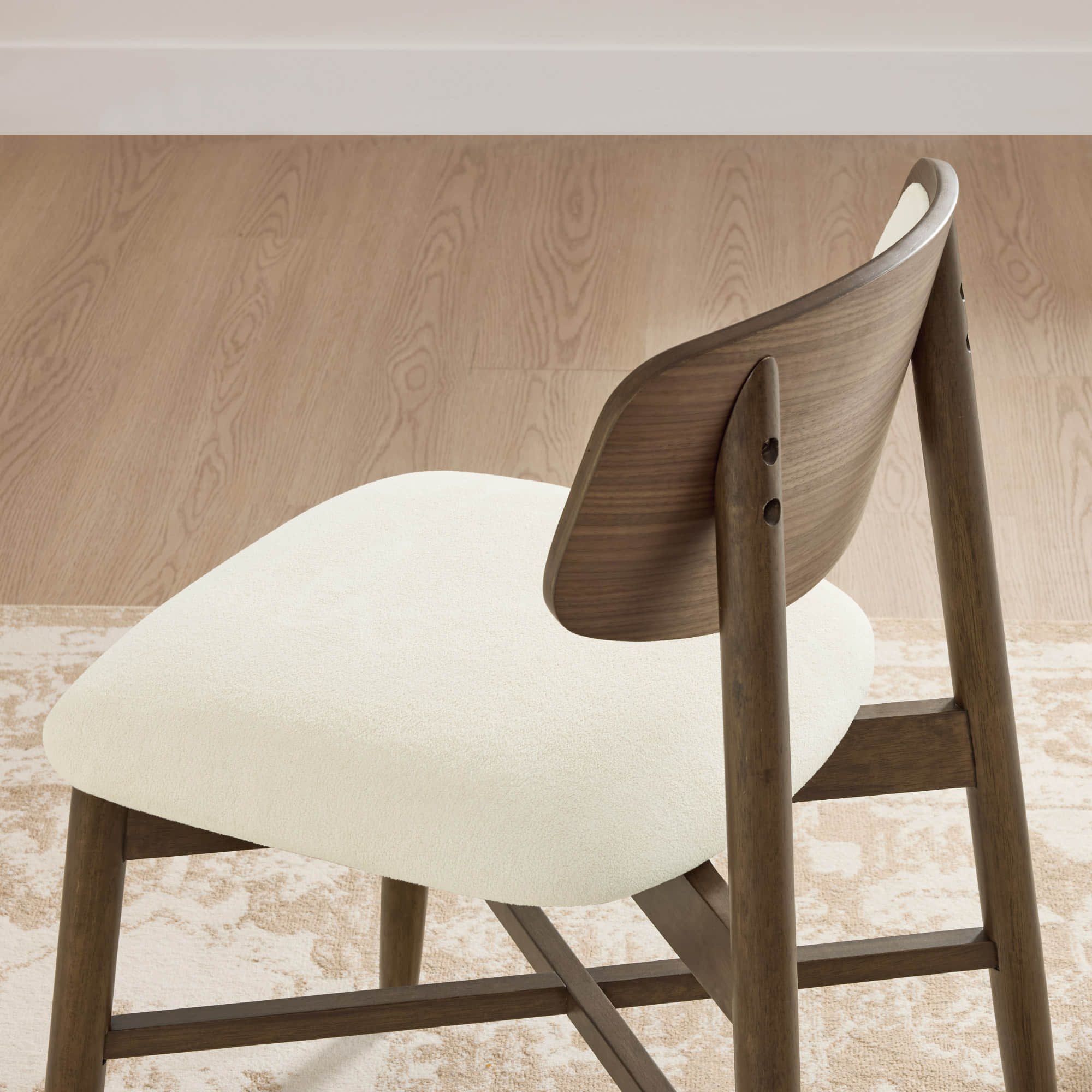 Wyatt Minimalist Wood Dining Chair - Image 53