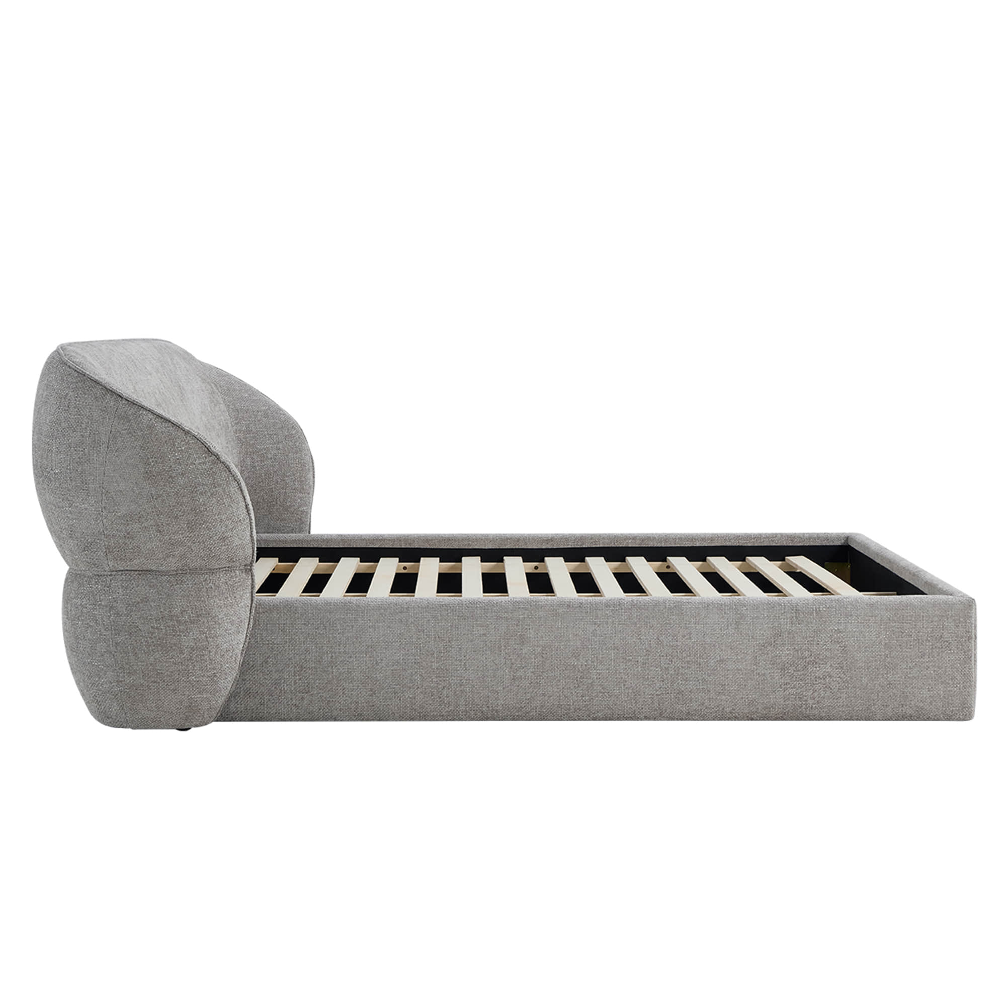 Zinnia Modern Design Curve Platform Bed - Image 11
