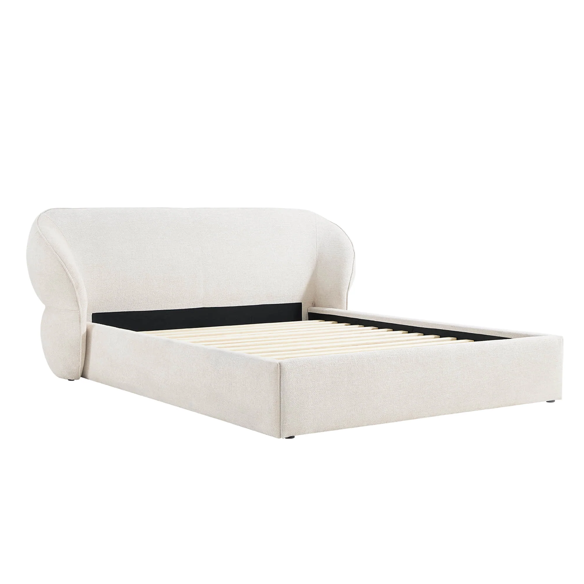 Zinnia Modern Design Curve Platform Bed - Image 19
