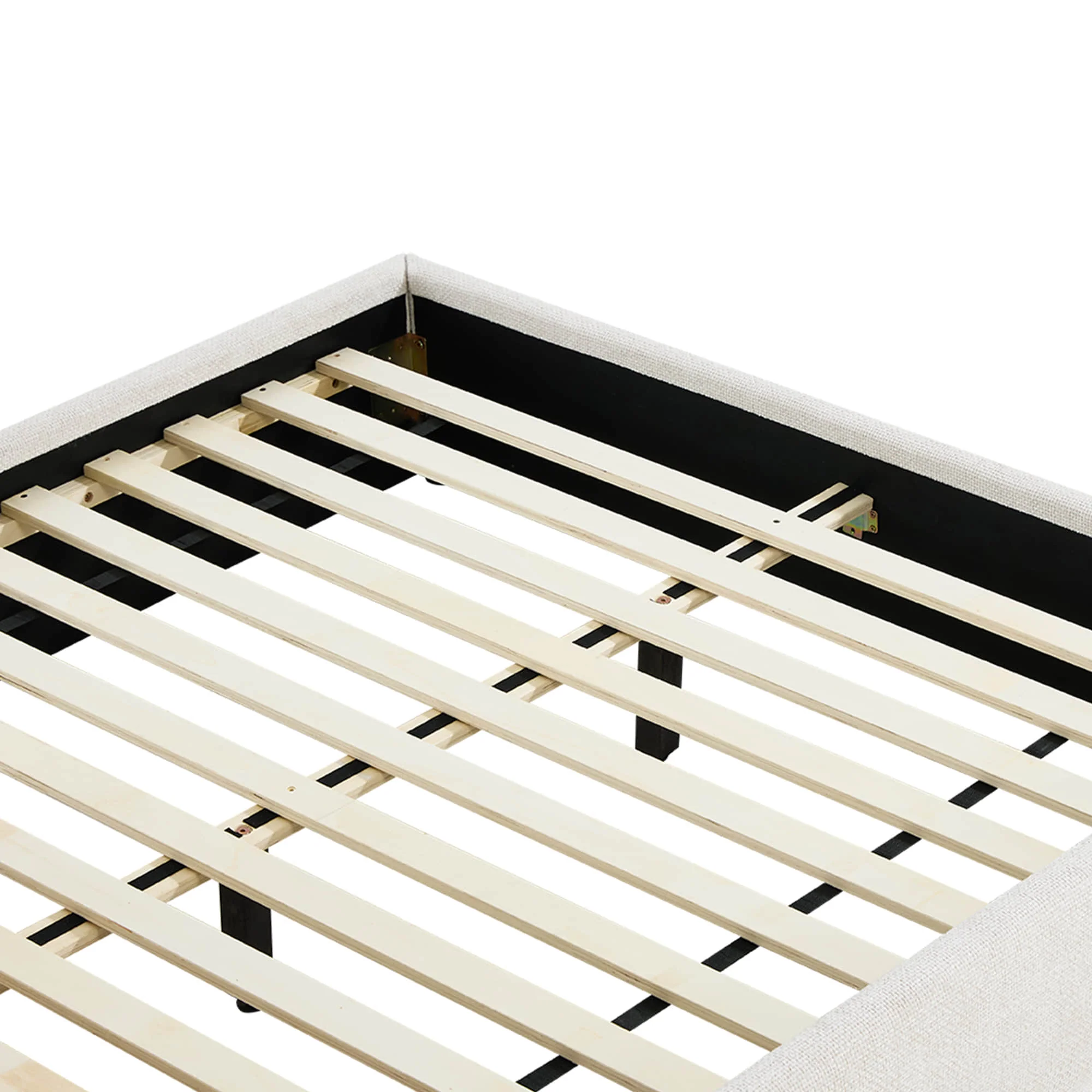 Zinnia Modern Design Curve Platform Bed - Image 21